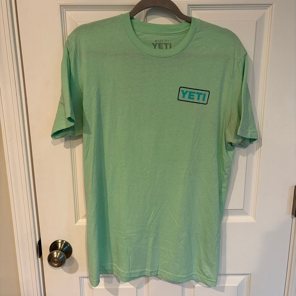 Yeti Swordfish Cooler Graphic Tee Mint Medium